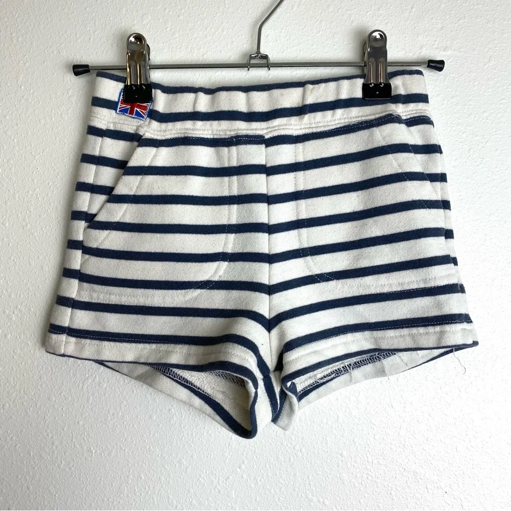 Junk Food Striped Knit Shorts - Small